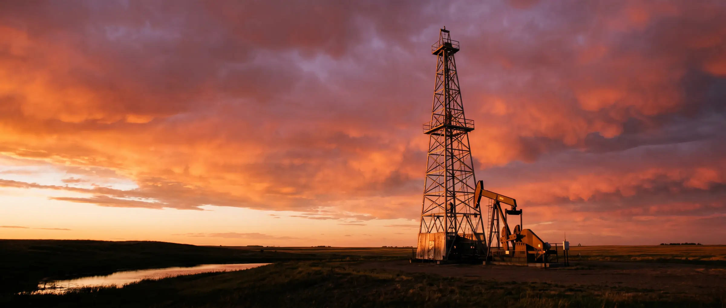 Christian-Owned Businesses in Leduc, AB: the historic Leduc No. 1 oil derrick on the prairie