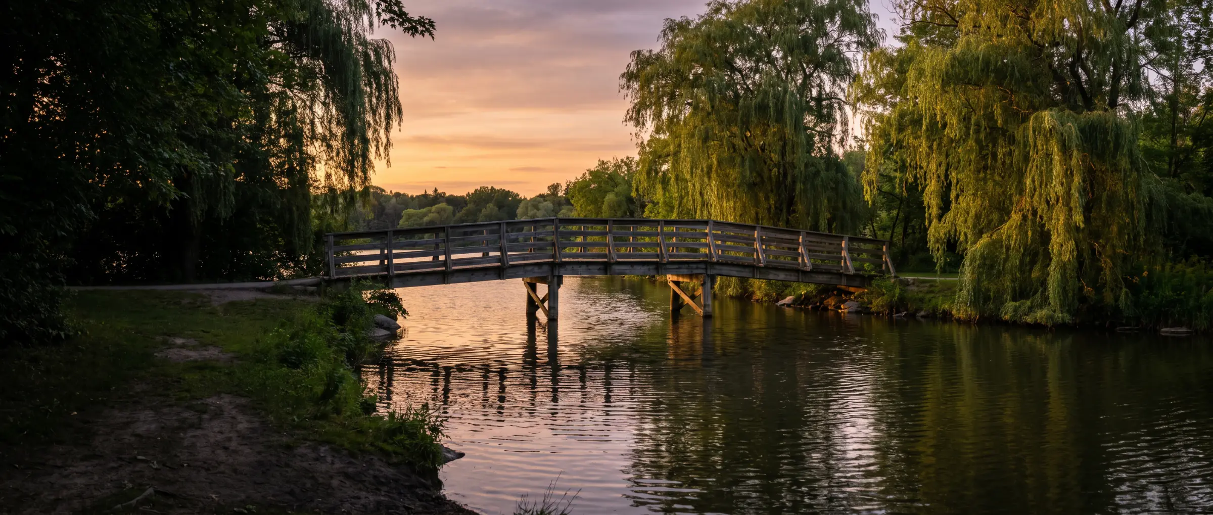 Christian-Owned Businesses in Newmarket, ON: Fairy Lake park on the Holland River