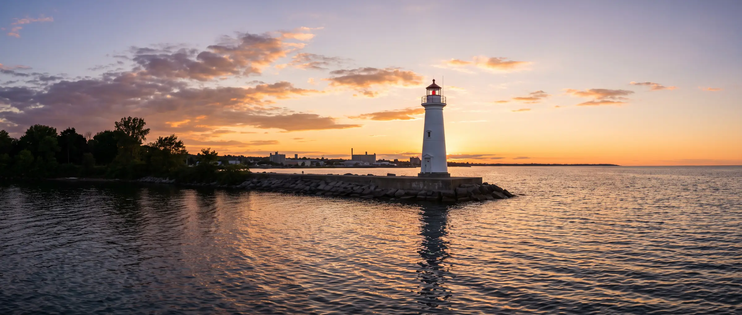 Christian-Owned Businesses in Whitby, ON: the harbour lighthouse at Port Whitby