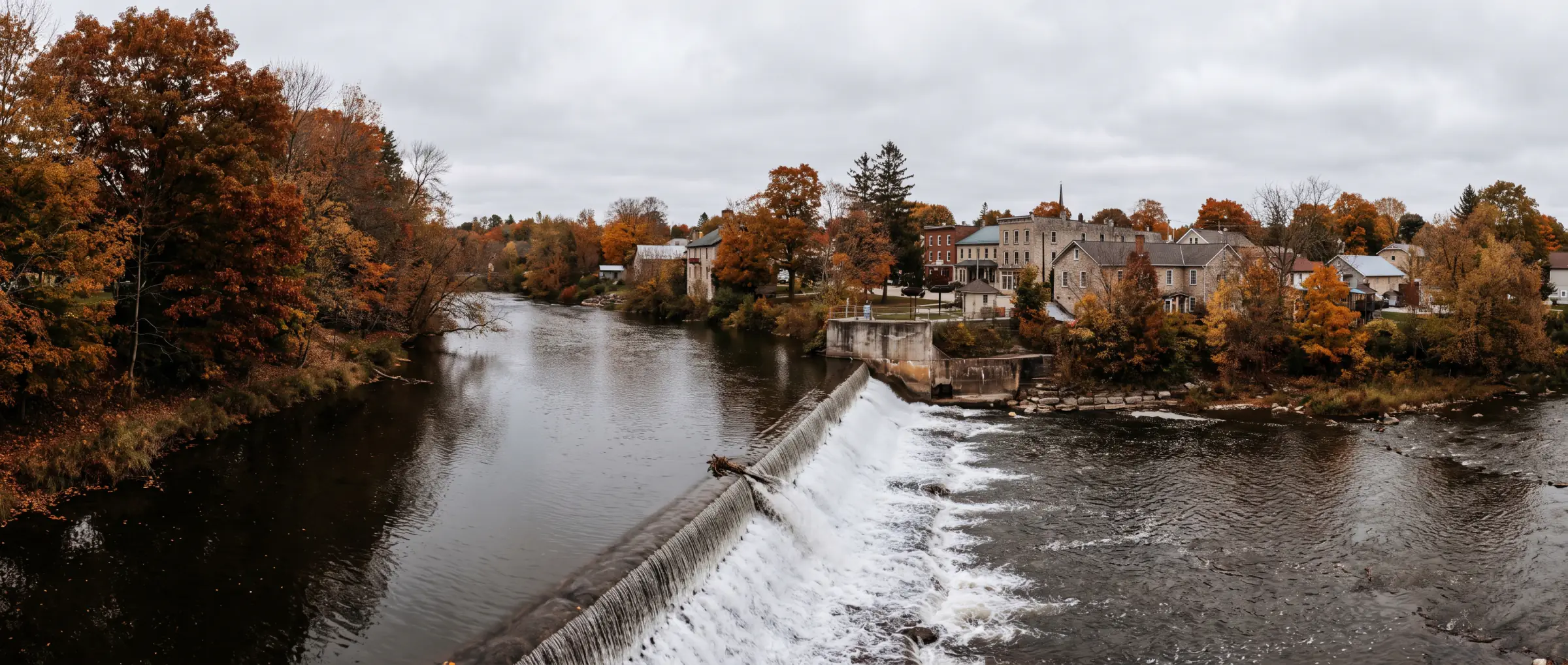 Christian-Owned Businesses in Durham, ON: the Saugeen River through town