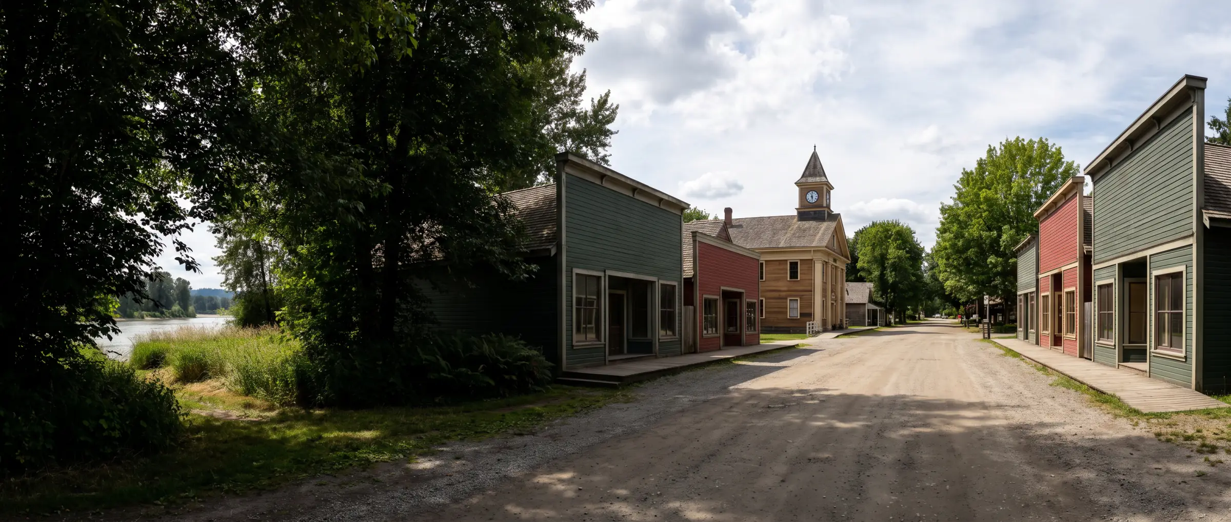 Christian-Owned Businesses in Langley, BC: the heritage storefronts of Fort Langley village