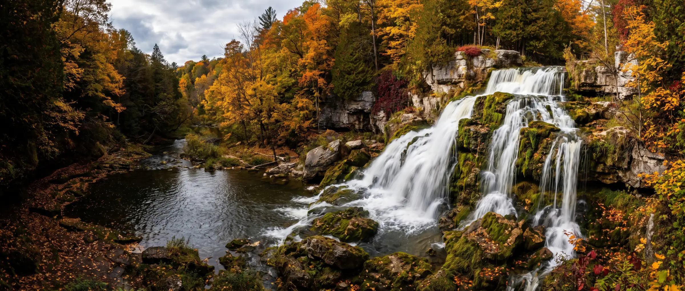Christian-Owned Businesses in Owen Sound, ON: Inglis Falls on the Niagara Escarpment