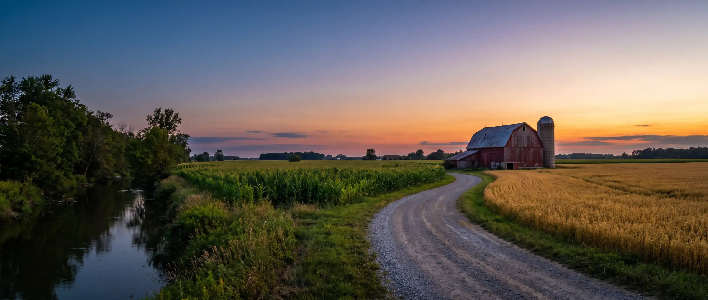 Christian-Owned Businesses in Smithville, ON: the farm fields and country roads of West Lincoln