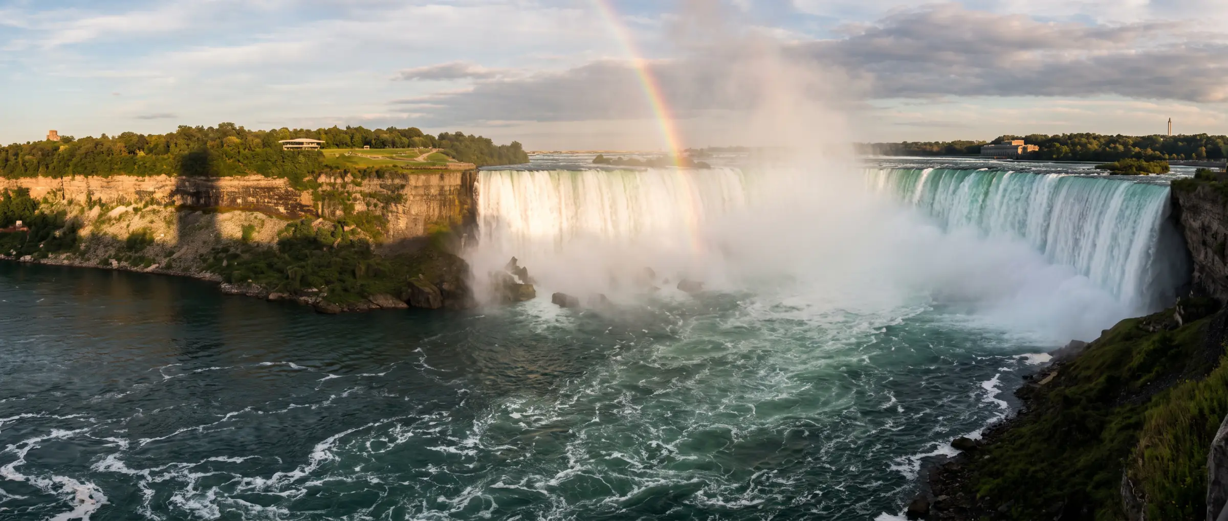 The Horseshoe Falls at Niagara, Ontario